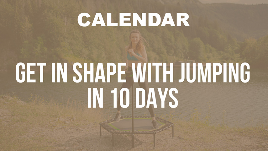 Calendar "Get in shape with jumping in 10 days" | foto